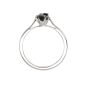 Bague or gris saphir et diamant(s) 