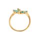 Bague or jaune Topaze 