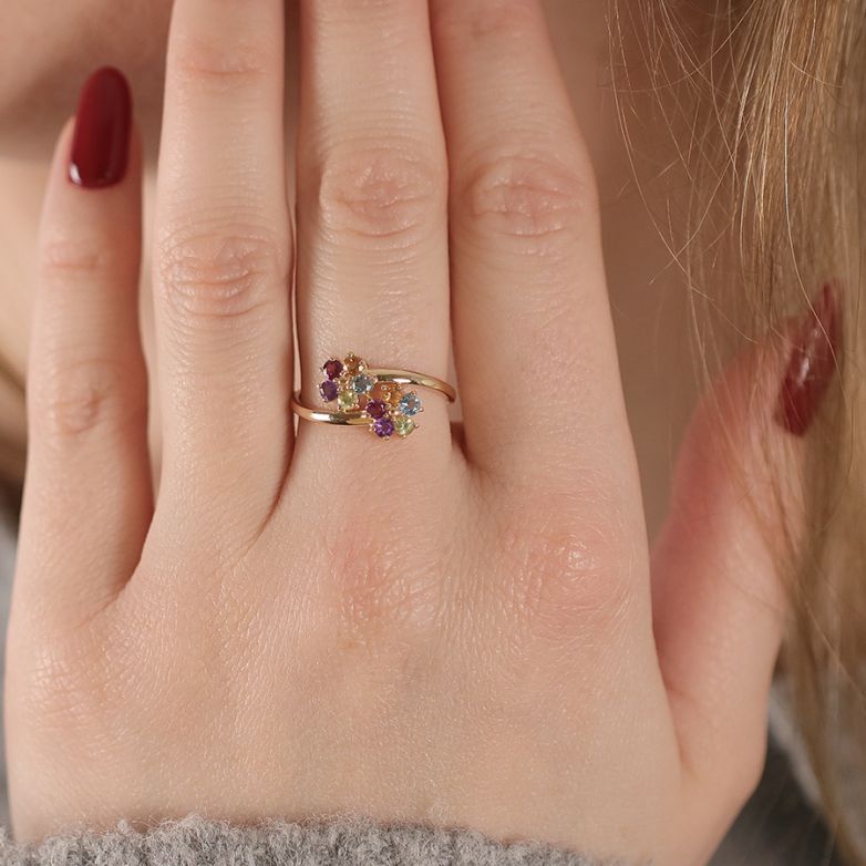 Bague or jaune Pierres Fines 