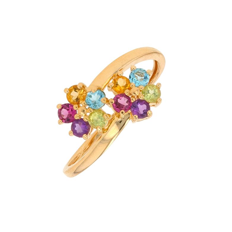 Bague or jaune Pierres Fines
