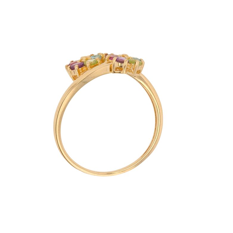Bague or jaune Pierres Fines 