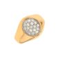 Bague or bicolore diamant (s)