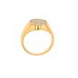 Bague or bicolore diamant (s) 