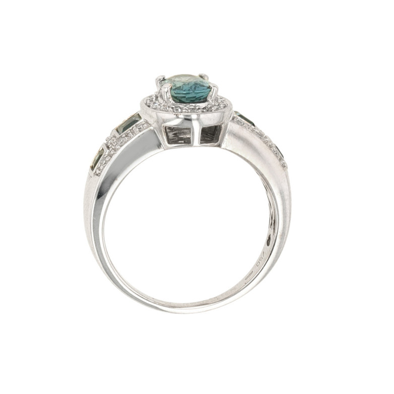 Bague saphirs 1.30 carat et...