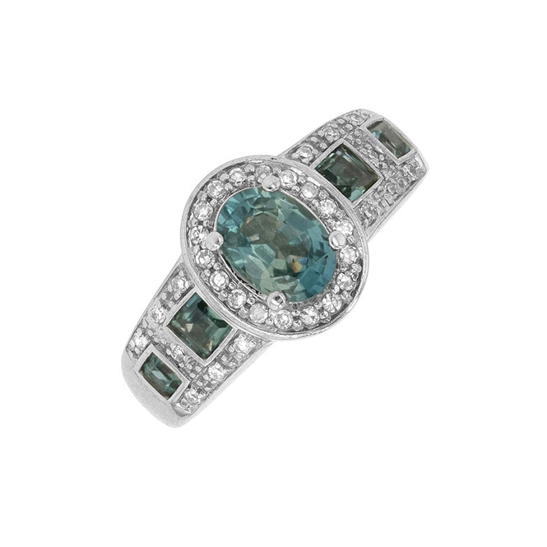 Bague saphirs 1.30 carat et...