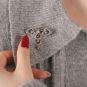 Broche or bicolore diamant(s) t. ancienne 
