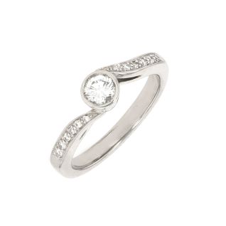 SolitairePlatine diamant (s)