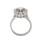 Bague or gris diamant (s) Vintage