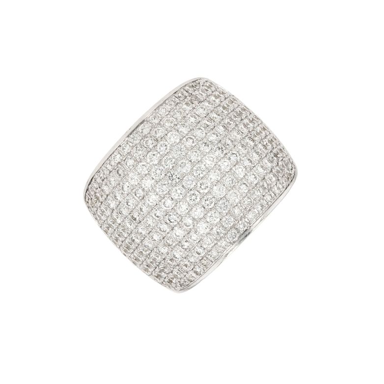 Bague or gris diamant (s)