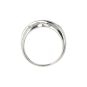 Bague or gris diamant (s) 