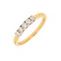 Bague or bicolore diamant (s)