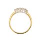 Bague or bicolore diamant (s) 