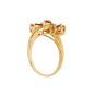 Bague or jaune rubis et diamant(s) 