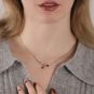 collier or jaune rubis et diamant(s) 