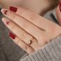 Bague or jaune Rubis 