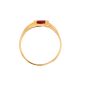 Bague or jaune Rubis 