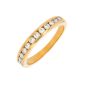 Alliance or jaune diamant (s)