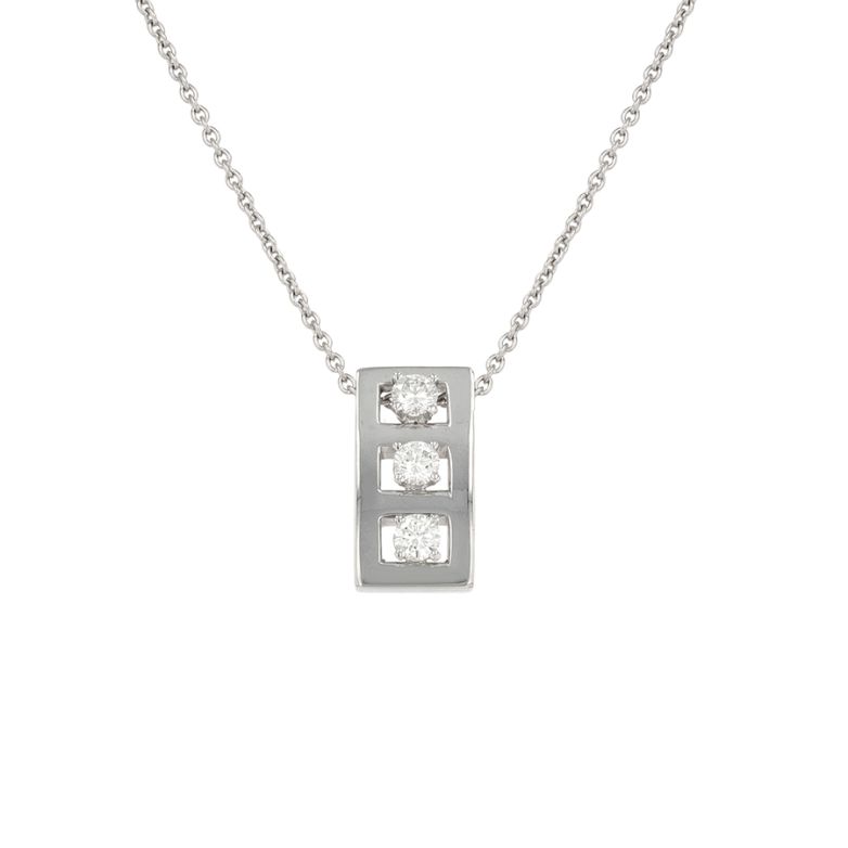 collier or gris diamant (s) 