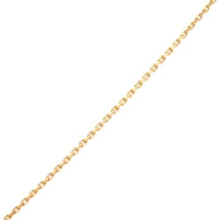 Chaine maille forçat or jaune