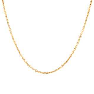 Chaine maille forçat or jaune