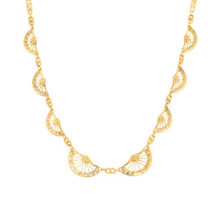 Collier vintage maille...