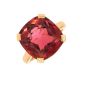 Bague or jaune Pierres fines tourmaline rapport TELLURIA
