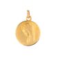 médaille or jaune