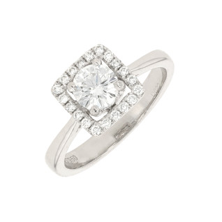 Solitaire diamants 0.91...