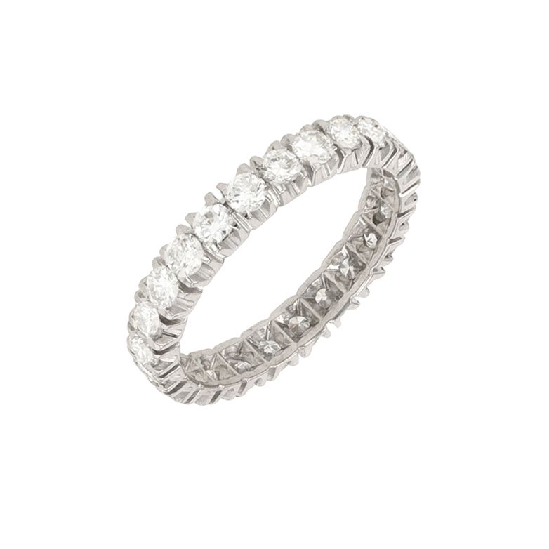 Alliance or gris diamant (s)