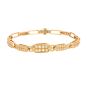 Bracelet or jaune diamant (s)