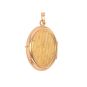 Pendentif or jaune diamant,P.fine Vintage grenat