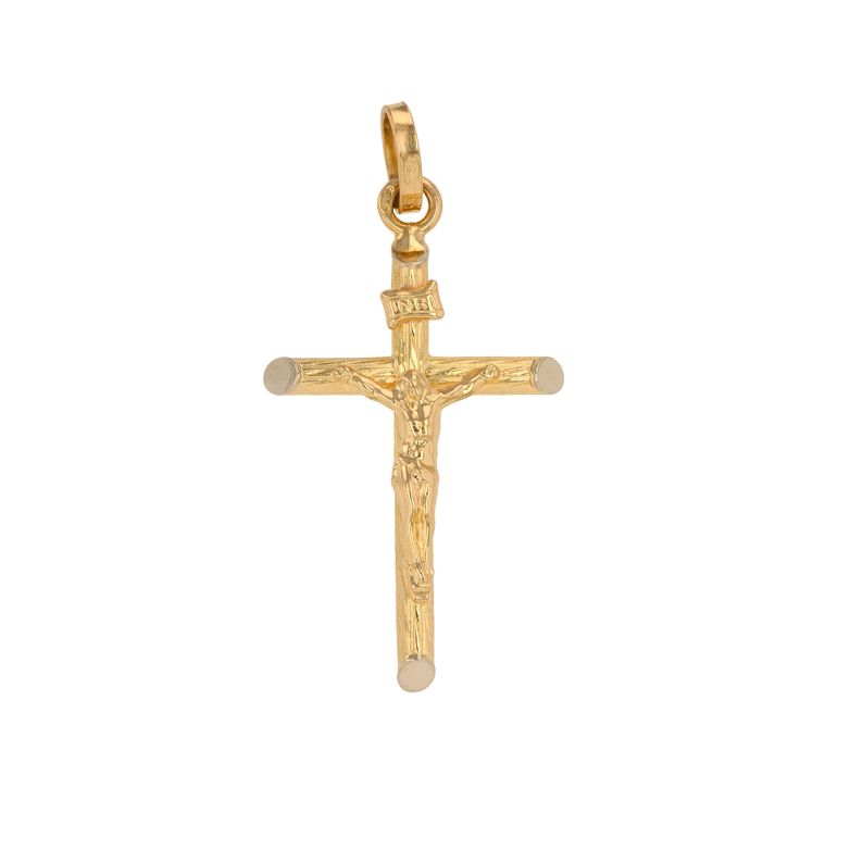 croix or jaune