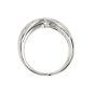 Bague or gris diamant (s) 