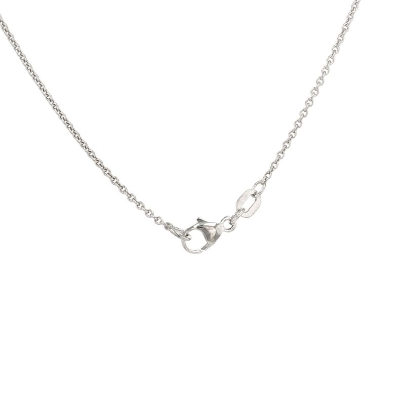 Collier or gris diamant (s) 
