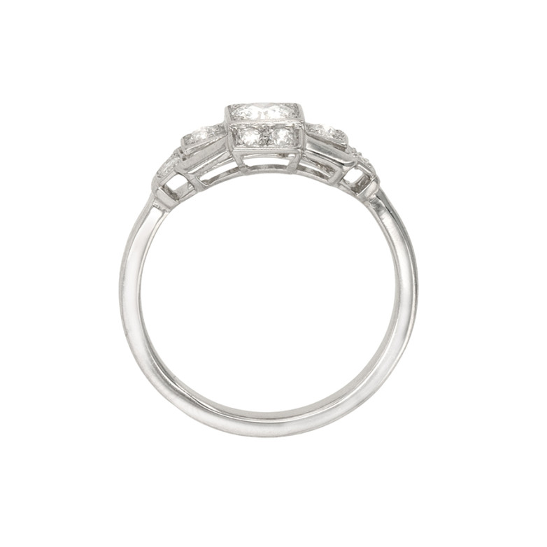 Bague ancienne diamants...