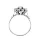 Bague or gris diamant (s) 