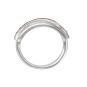 Bague or gris rubis et diamant(s) 