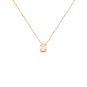 Collier or jaune diamant (s) 