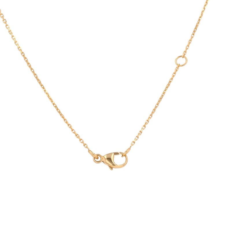 Collier or jaune diamant (s) 
