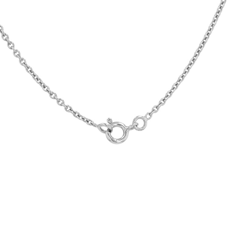 collier or gris saphir et diamant(s) 