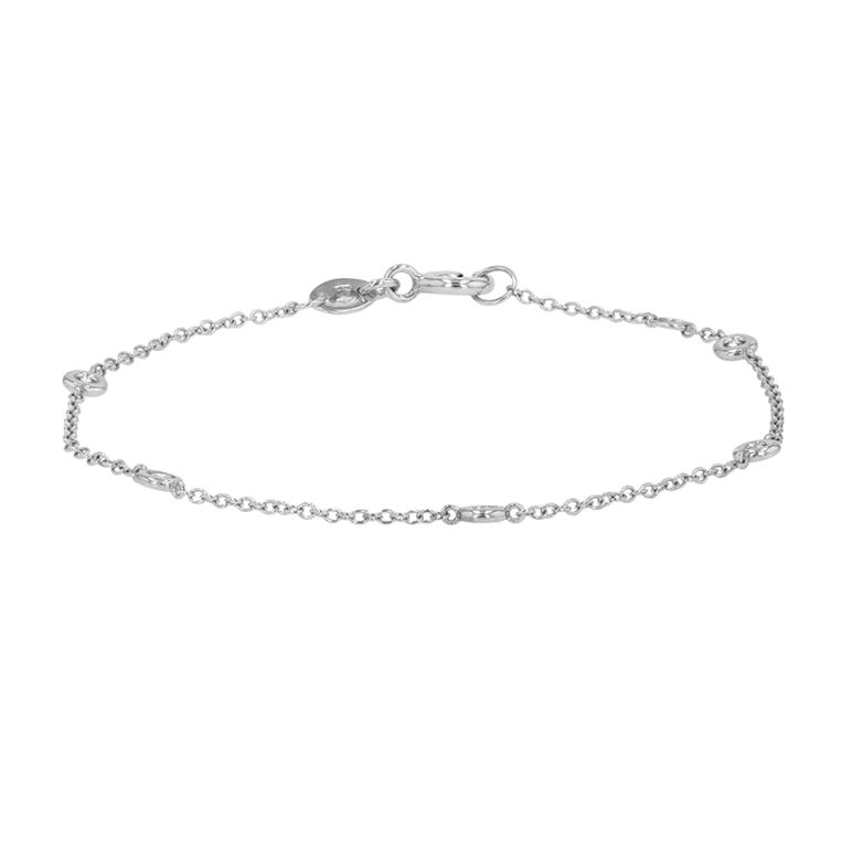 Bracelet or gris diamant (s) 