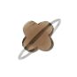 Bague or gris Pierres Fines