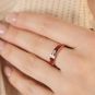 Bague or rosediamant (s) 