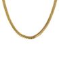 Collier maille anglaise or jaune