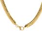 Collier maille anglaise or jaune 