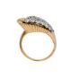 Bague 2 ors diamant (s) Vintage 