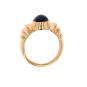 Bague or jaune Saphir 