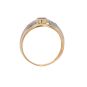Bague or jaune saphir et diamant(s) Vintage 