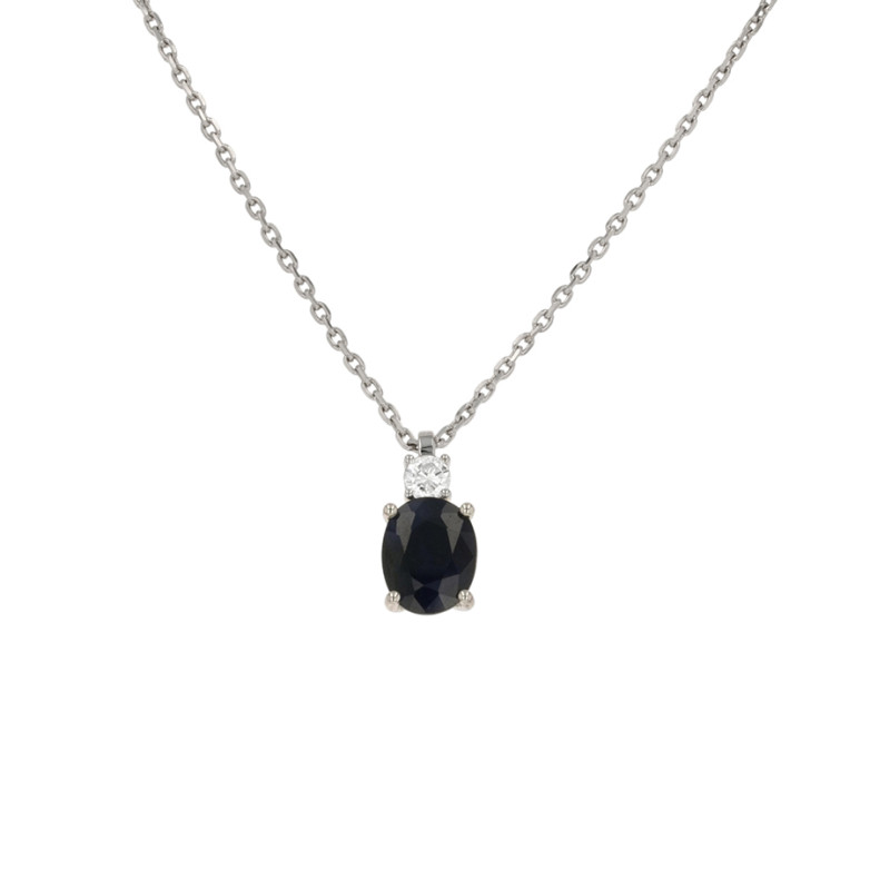 Collier saphir 2.91 carats...
