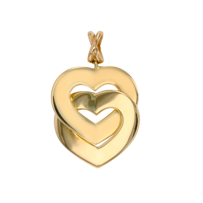 Pendentif or jaune